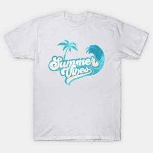 Funny summer shirts, SUMMER VIBES design T-Shirt